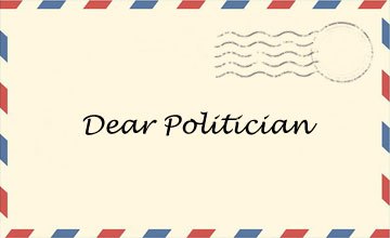 Let Your Politicians Know